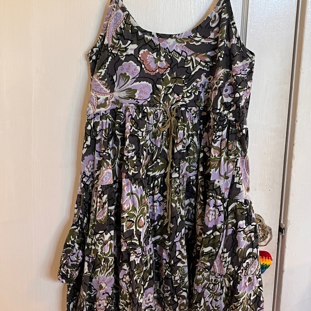 Free People Beaded Floral Dress - Picture 2 of 7